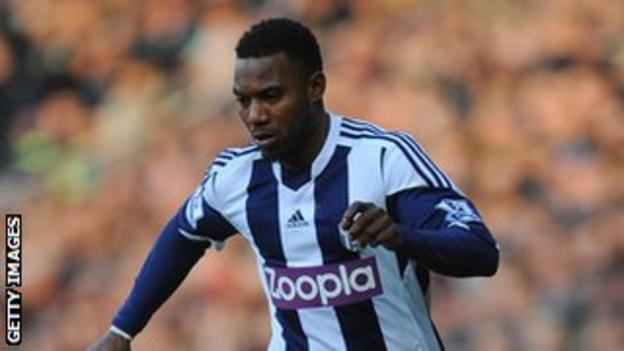 Benin and West Bromwich Albion's Stephane Sessegnon