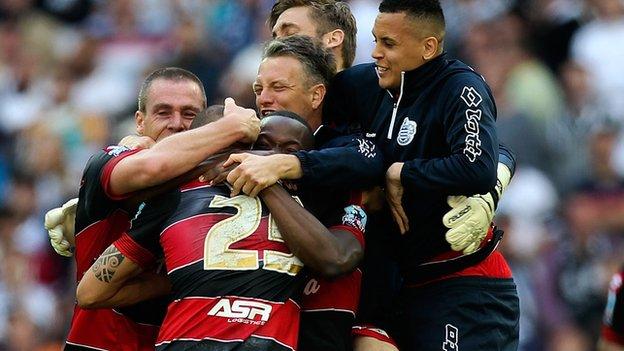 Championship play-off final: QPR win is their season in a nutshell