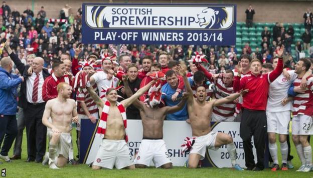 Hamilton are crowned play-off champions