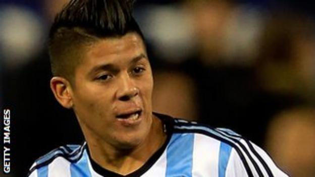 Argentina and Sporting Lisbon defender Marcos Rojo