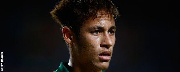 Brazil striker Neymar
