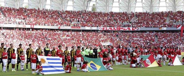 Porto Alegre's Beira Rio stadium