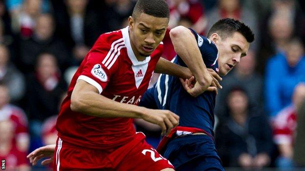 Hector spent six months on loan at Pittodrie