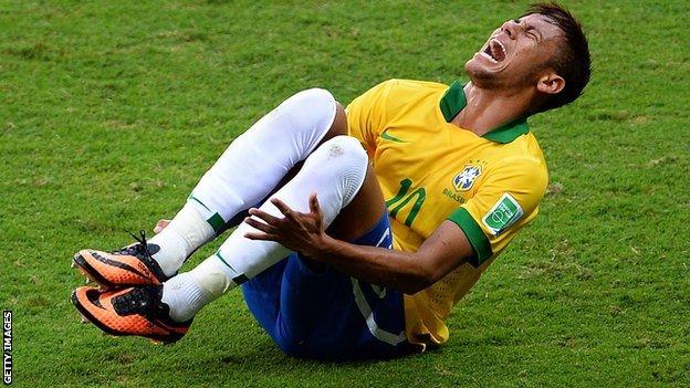 Neymar produced and received the most challenges in the Confederations Cup