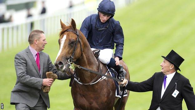Ruler Of The World at last year's Derby