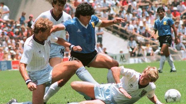 1986 World Cup: Highlights England v Argentina - BBC Sport