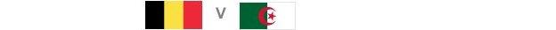 Belgium v Algeria
