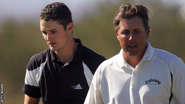 Justin Rose and Phil Mickelson