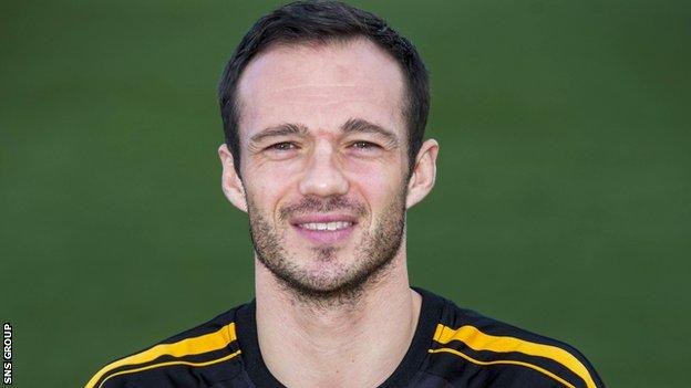 Darren Young has been playing at Alloa for the last three seasons