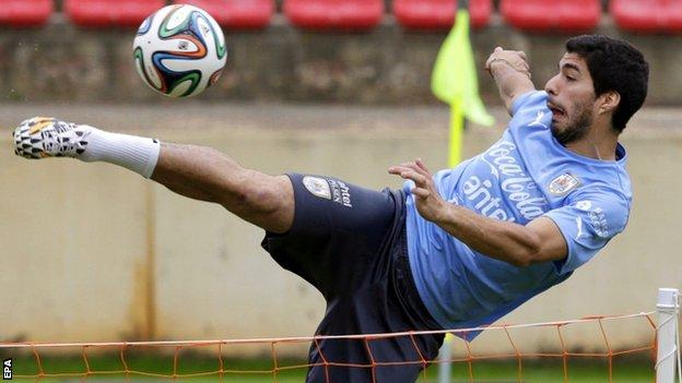 2014 World Cup: Can Uruguay's Luis Suarez Lead His Country to Glory? - ABC  News