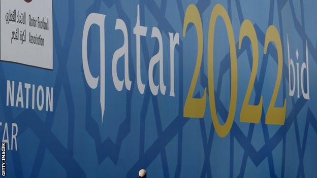 Qatar 2022 World Cup bid banner