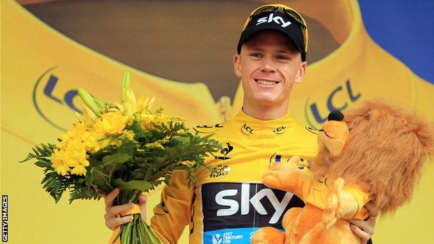 Chris Froome became only the second-ever British winner of the Tour de France last year, following Sir Bradley Wiggins's success in 2012