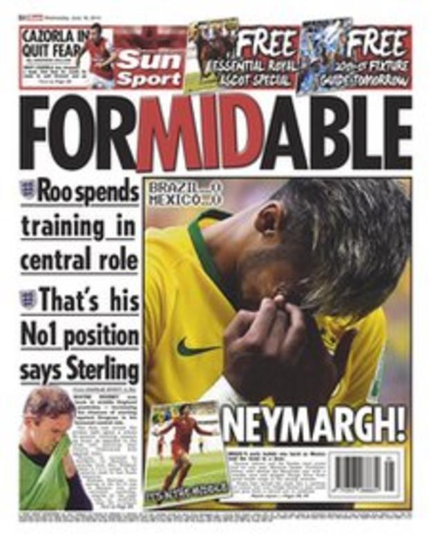 Sun back page