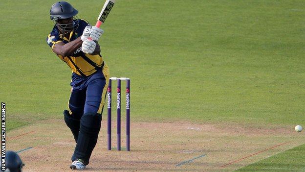 Glamorgan and West Indies all-rounder Darren Sammy