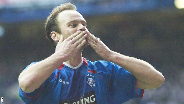 Christian Nerlinger during his spell with Rangers