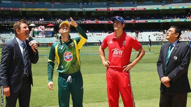 Australia skipper Michael Clarke and England captain Alastair Cook