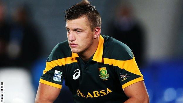 Handre Pollard captained South Africa to second place at the Junior Rugby World Cup in New Zealand