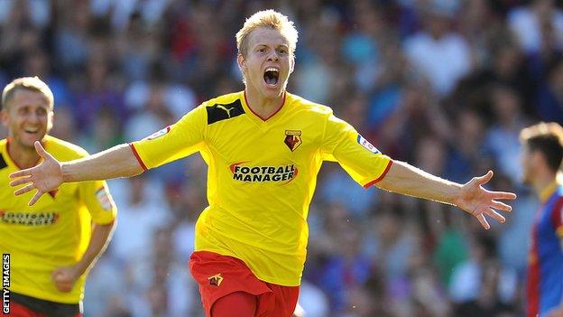 Matej Vydra returns to Watford from Udinese on loan - BBC Sport