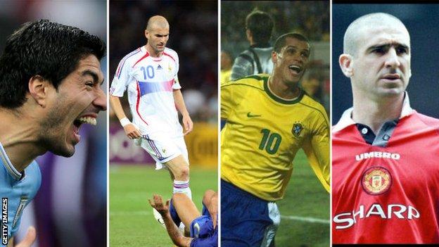 Zinedine Zidane, Diego Maradona and 15 of Football's Most Violent