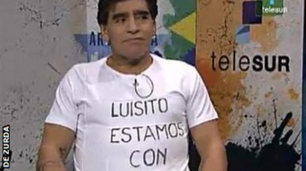 Diego Maradona on De Zurda