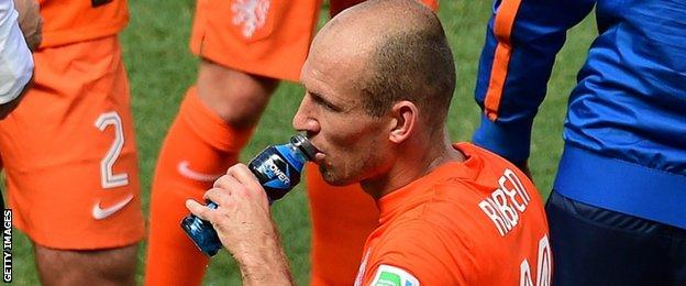 Netherlands midfielder Arjen Robben