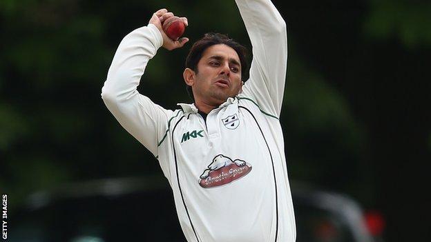 Worcestershire and Pakistan spinner Saeed Ajmal