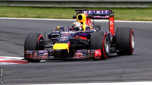Sebastian Vettel's Red Bull