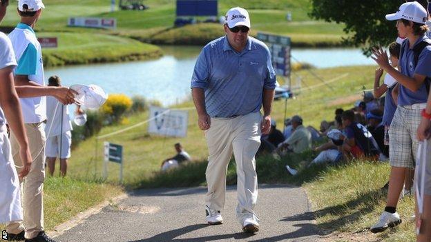 Kevin Stadler, French Open leader after two rounds