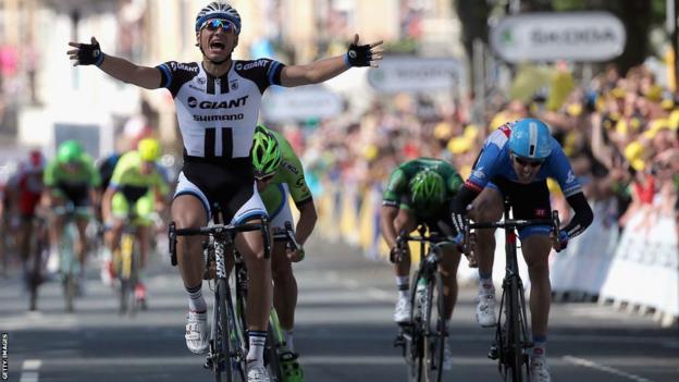 Marcel Kittel wins Tour De France stage one