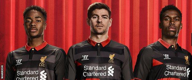 OFFICIAL: New Liverpool away kit season 2014/15 revealed