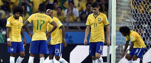 Brazil players
