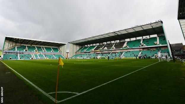 Easter Road will be staging Championship matches next season