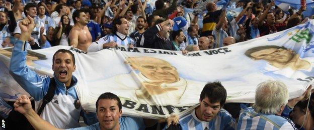 Sergio Aguero (ARG), JULY 9, 2014 - Football / Soccer : FIFA World Cup 2014  semi-final match between Netherlands 0(2-4)0 Argentina at Arena De Sao  Paulo Stadium in Sao Paulo, Brazil. (Photo by AFLO) [3604] Stock Photo -  Alamy