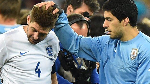 Steven Gerrard: Captain's England career in pictures - BBC Sport