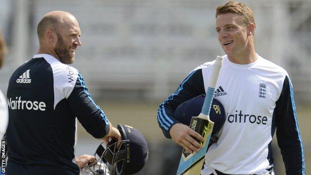 Jos Buttler and Matt Prior