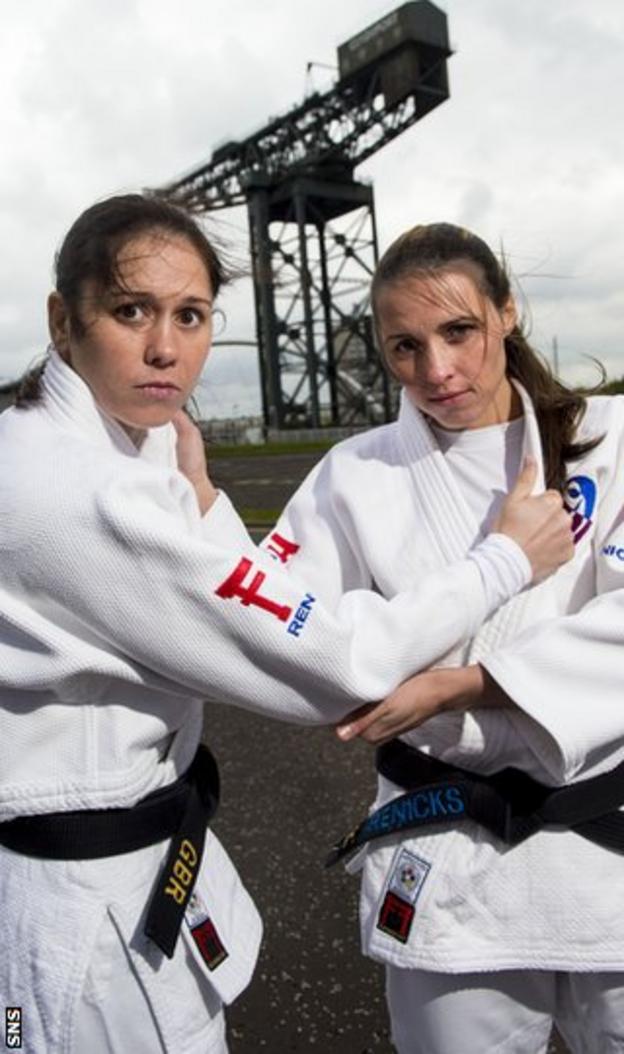 Louise and Kimberley Renicks are looking to throw their way to medals in judo