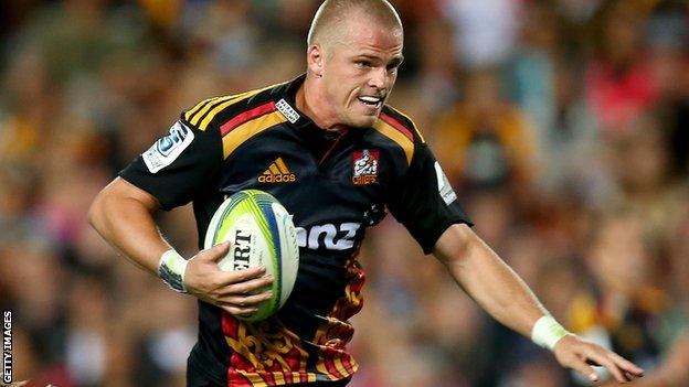 Rugby Union: Gareth Anscombe has joined Cardiff Blues from Waikato