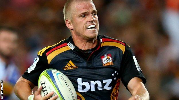 New Cardiff Blues signing Gareth Anscombe qualifies for Wales through his mother
