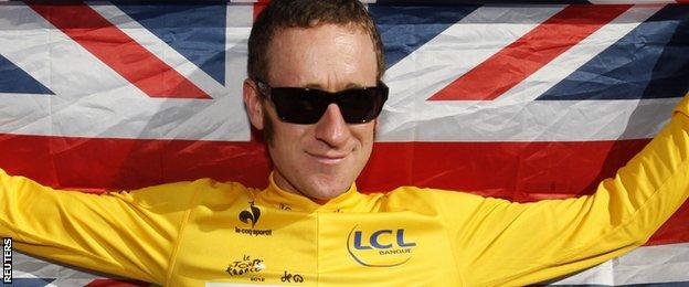 Wiggins became Britain's first winner of the Tour de France in 2012