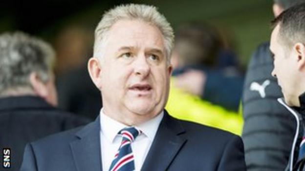Rangers chief executive Graham Wallace