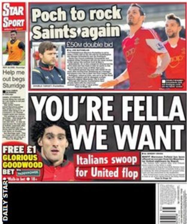 Daily Star back page