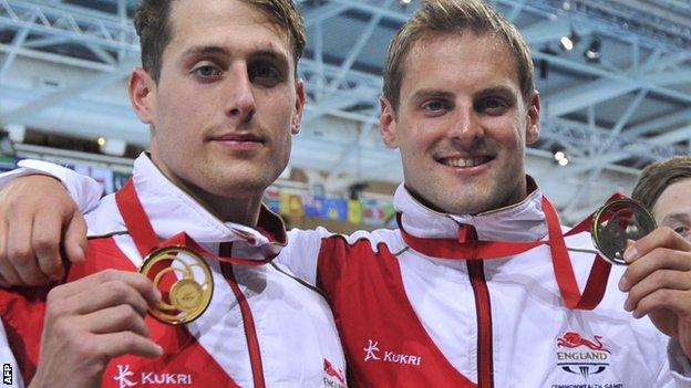 Chris Walker-Hebborn and Liam Tancock