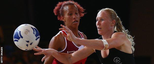 New Zealand's Langman and England's Guthrie