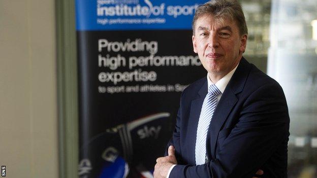 Sportscotland Institute of Sport high performance director Mike Whittingham