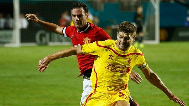 Man Utd beat Liverpool in International Champions Cup final - BBC Sport