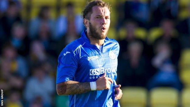 Stevie May could play his last game for St Johnstone on Thursday