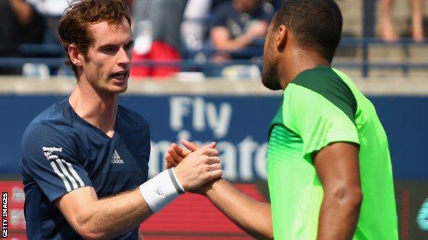 Andy Murray at the Rogers Cup