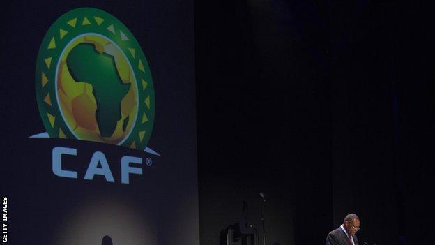 The Confederation of African Football logo