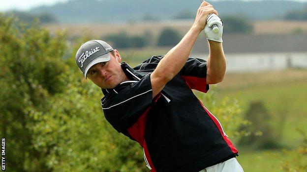 Michael Hoey is currently 40th in the Race to Dubai standings