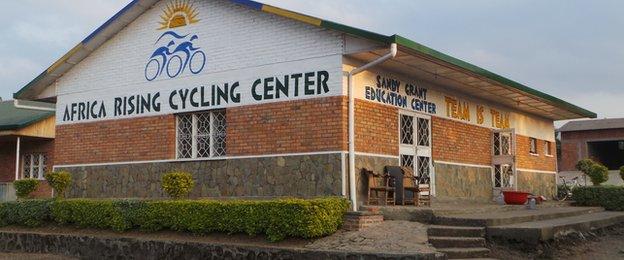 The new Africa Rising Cycling Centre in Musanze in the north of the country is the home of Team Rwanda